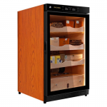 Vincellar C150A-SPBR Rosewood Brown Box / Spanish Cedar Wood Shelf Thermostatic Cigar Cabinet (3-tier, 300-500pcs)